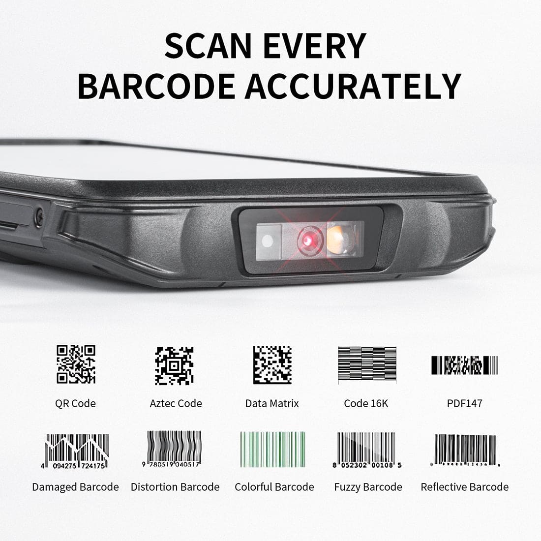 Rugged Handheld PDA Android Barcode Scanner TA10