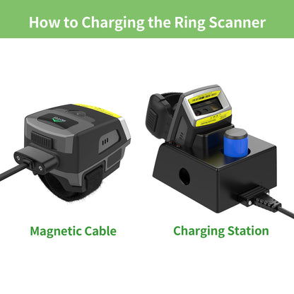 Wearable Bluetooth 2D Ring Barcode Scanner EF02