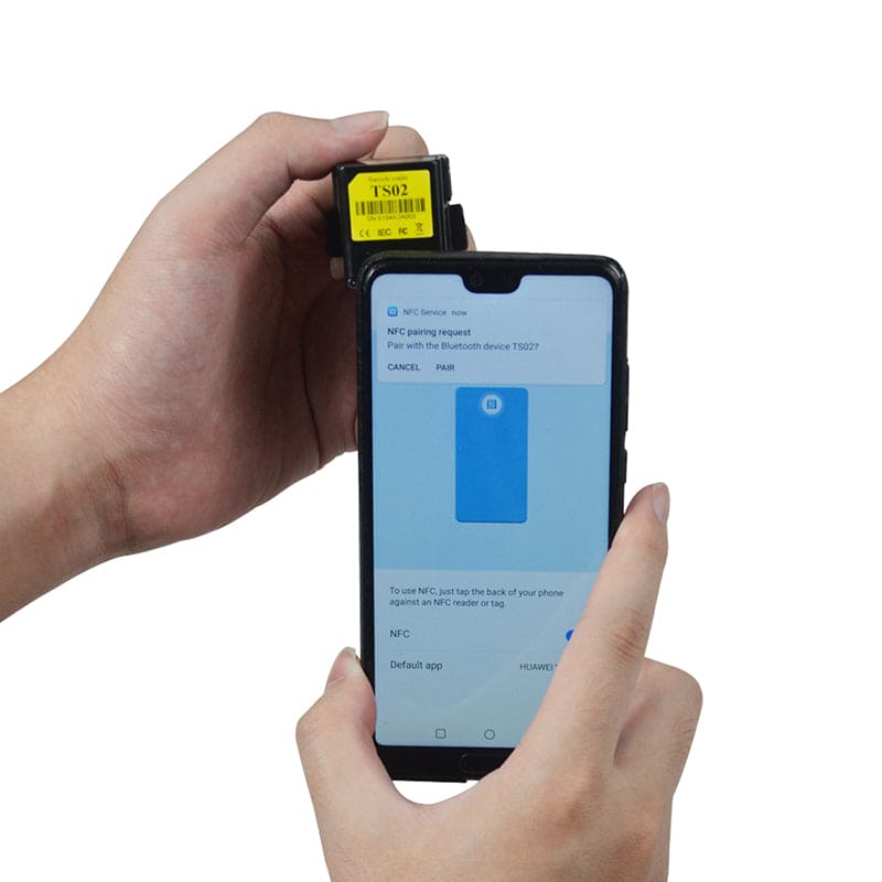 Ring Bluetooth Barcode Scanner TS02 With Touch Scan